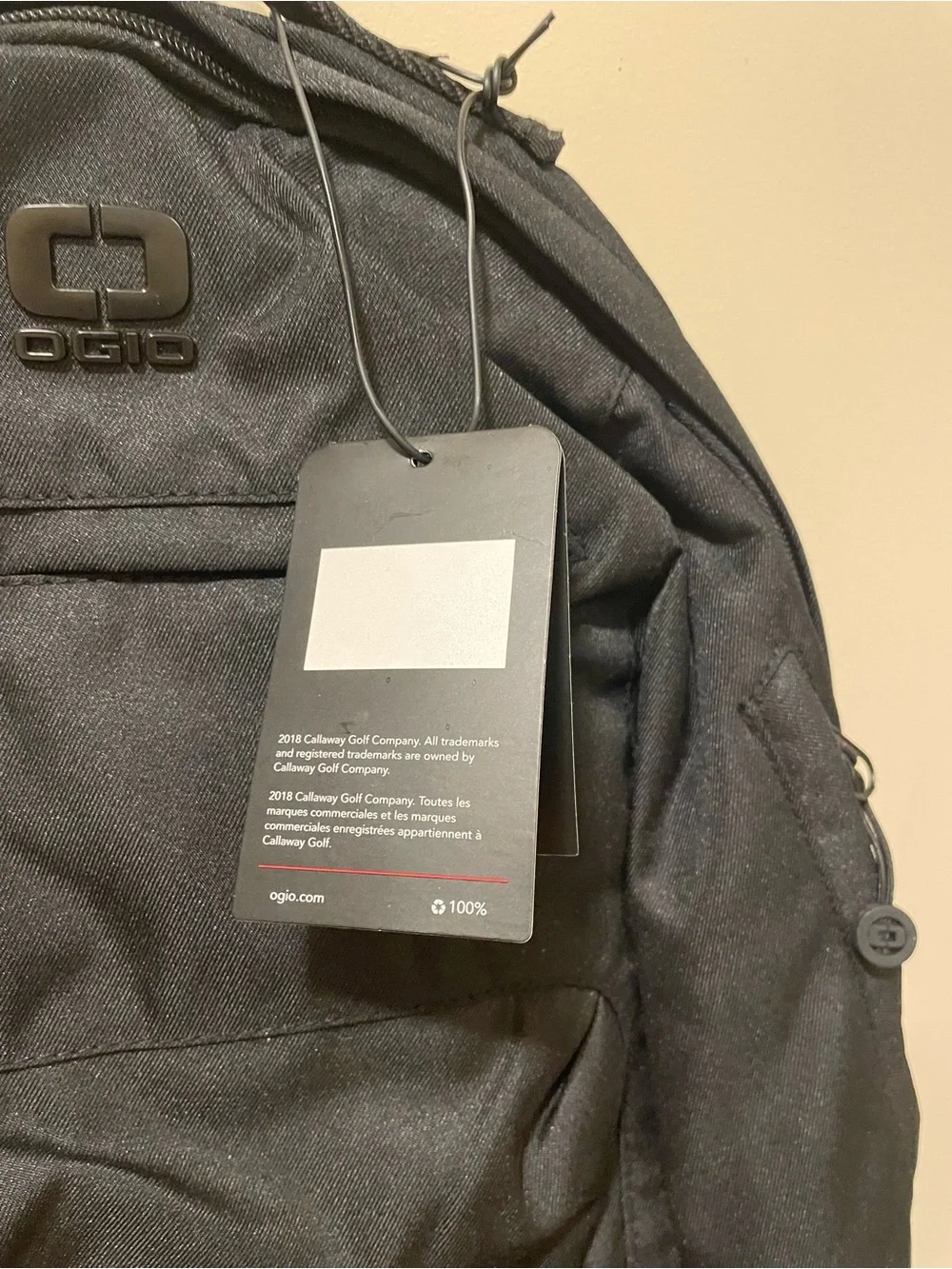 Ogio Black Backpack NWT school - work special